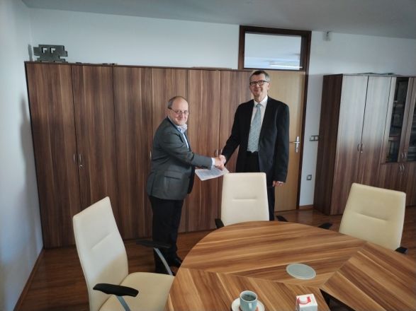 Podpis sporazuma o sodelovanju s Šolskim centrom Kranj